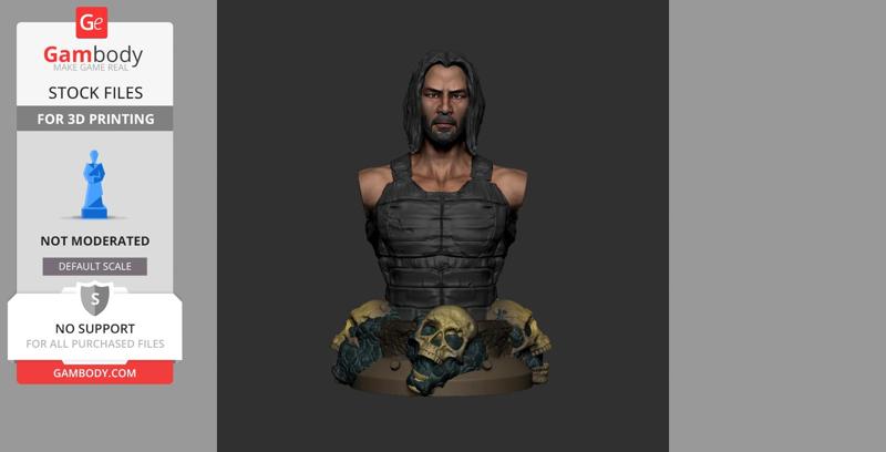 Keanu Reeves – John Wick CyberPunk 2077