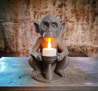 LED Candle Holder Monkey – Cheer and Design