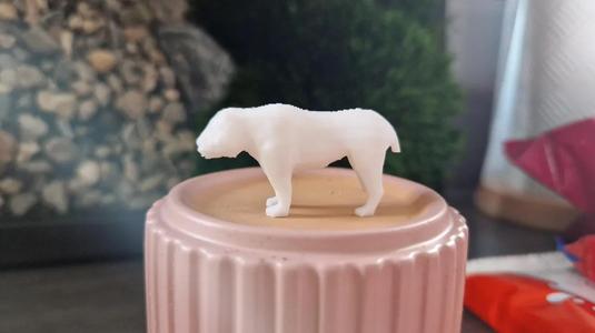 Low poly cougar/puma/mountain lion