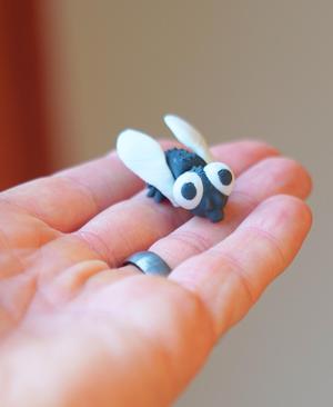 Flappy Fly – Articulated Mini Fidget Fly – Ludo 3D Printed Flexy Fly Insect Fidget Toy