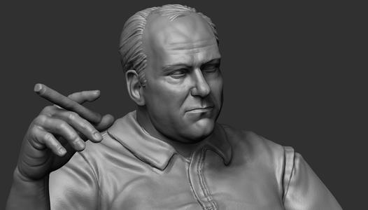 Tony Soprano Diorama