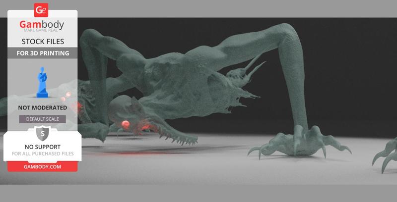 Wendigo With Different Poses Part 1