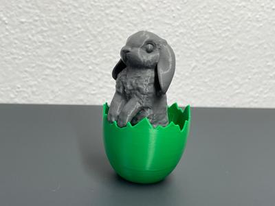 Easter Egg Stand for Cute easter Bunny hanging Ears Festive