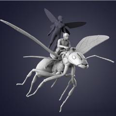 Ant-Man 3D Printing Figurine in Diorama | Assembly