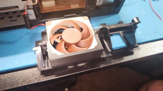 PS2 Fan Mod Hold Down Bracket