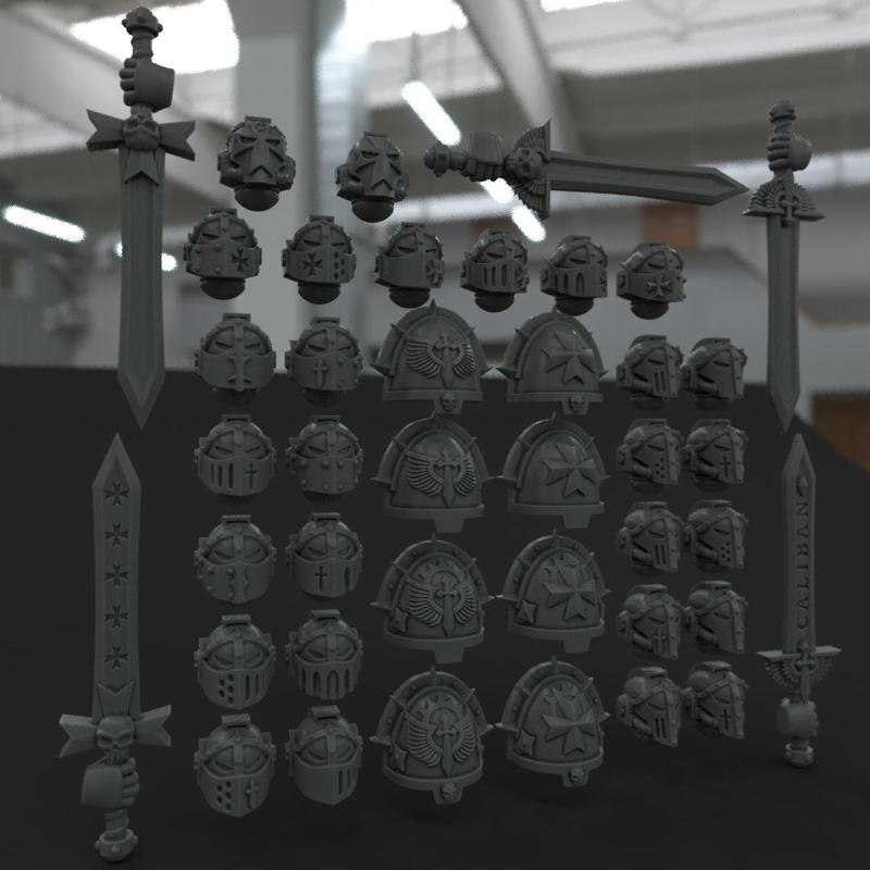 Gloomy Angels + Templar Crusader Upgrades