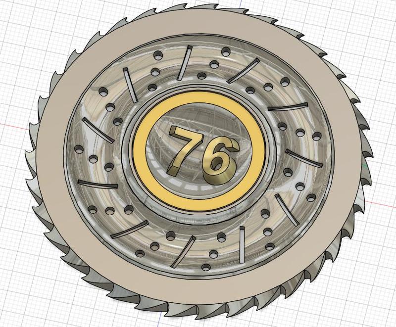 Fallout 76 Buzz Blade Spinner