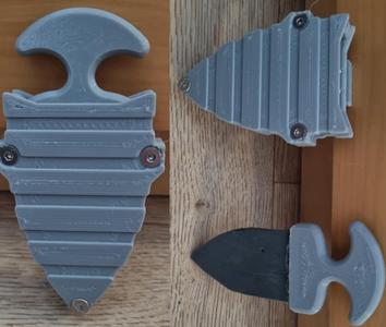 AOMP Project- An SOCP-like push dagger for airsoft