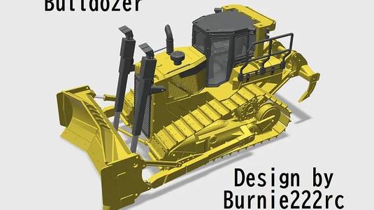 1/14 Kitten DT6 – Bulldozer