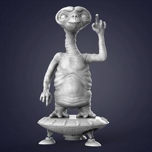 E.T. the Extra-Terrestrial STL Files for 3D Printing | Assembly Model