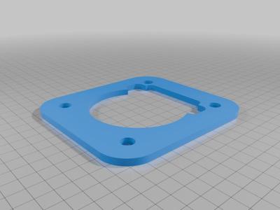 Curt Tie Down Ring Cut Template