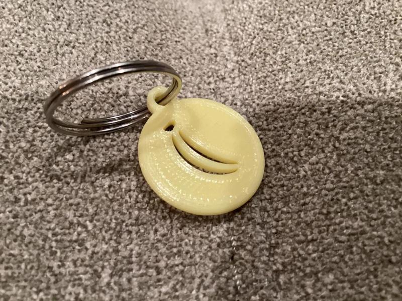 Banana keychain   