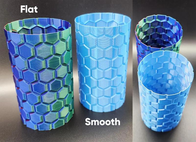 Hex Tile Spiral Vases