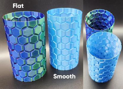 Hex Tile Spiral Vases