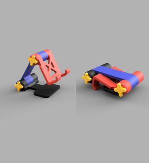 Adjustable Foldable Phone and Tablet Stand