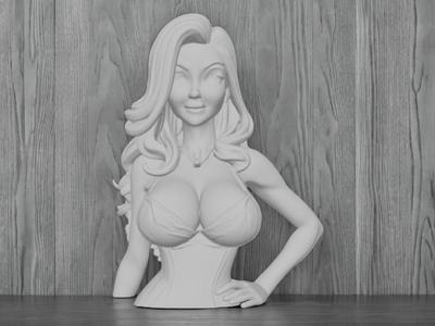 Bust Emma Frost (X-MEN)