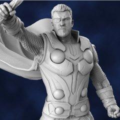 Thor with Stormbreaker 3D Printing Figurine | Assembly