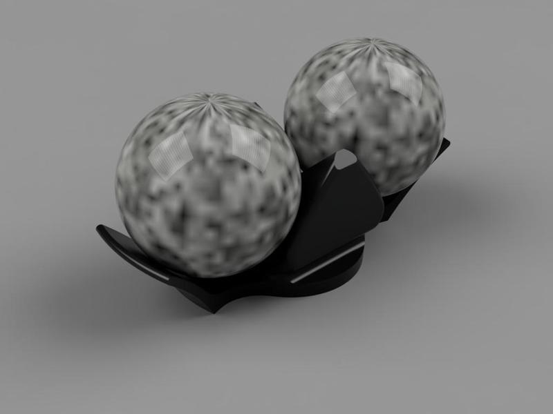 Baoding Ball Desk Stand – Large