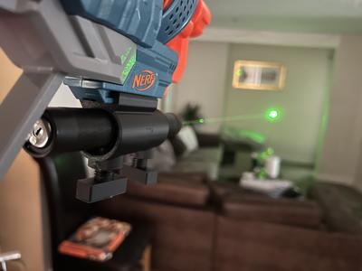 NERF Laser Mount (Adjustable)