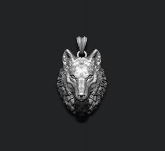 Wolf pendant