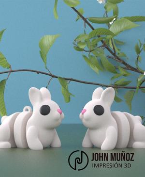 FLEXI CUTE ARTICULATED RABBIT