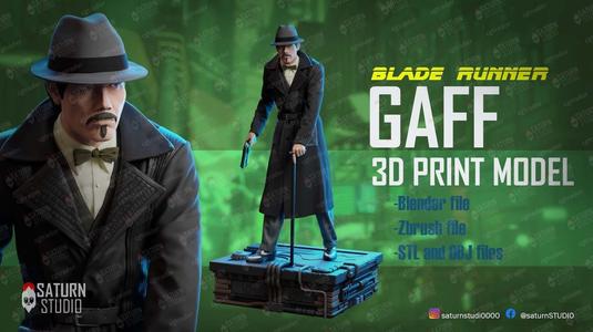 Gaff Blade Runner 3d print model 3D print mode
