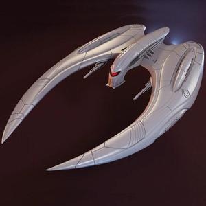 Modern Cylon Raider 3D Printing Model | Assembly