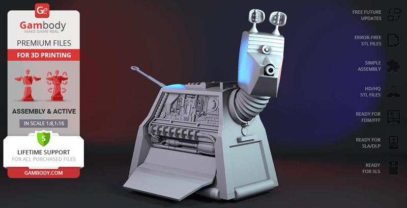 K9 Mark I 3D Printing Figurine | Assembly