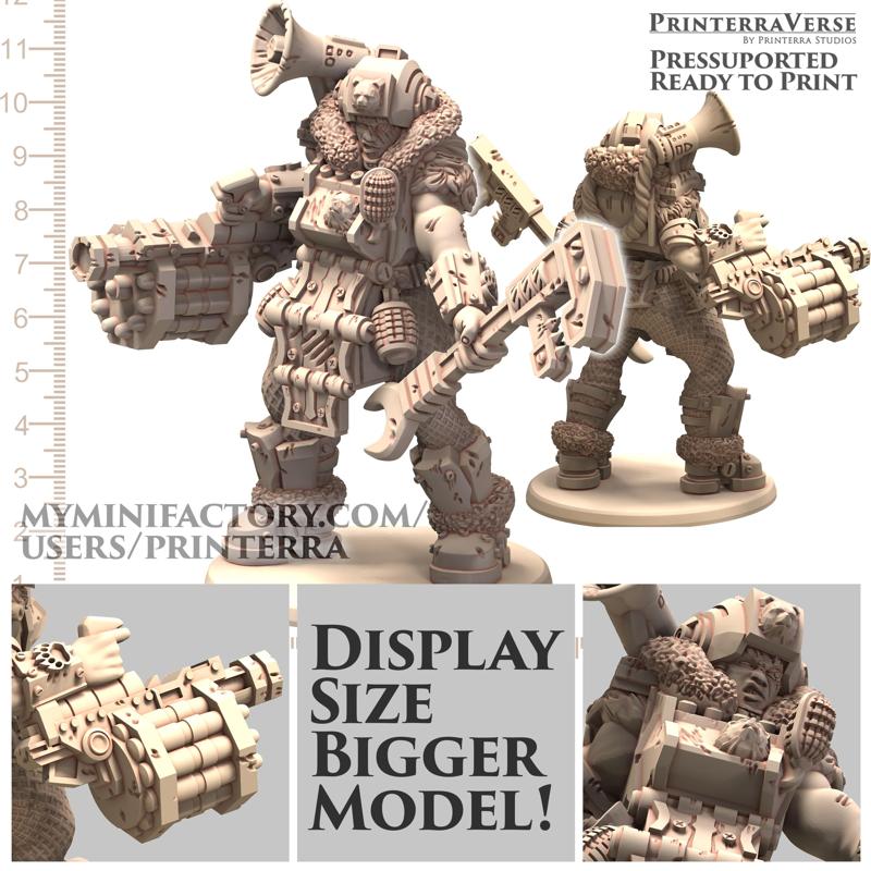 018 OGRESS Bigger Size Thicc Muscular Woman Military Ogress Sergeant Armored Anya norksyakova