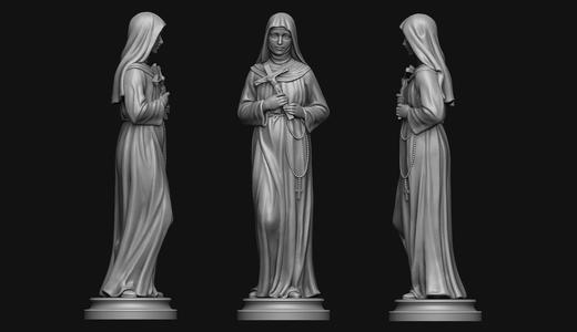St Rita Statue