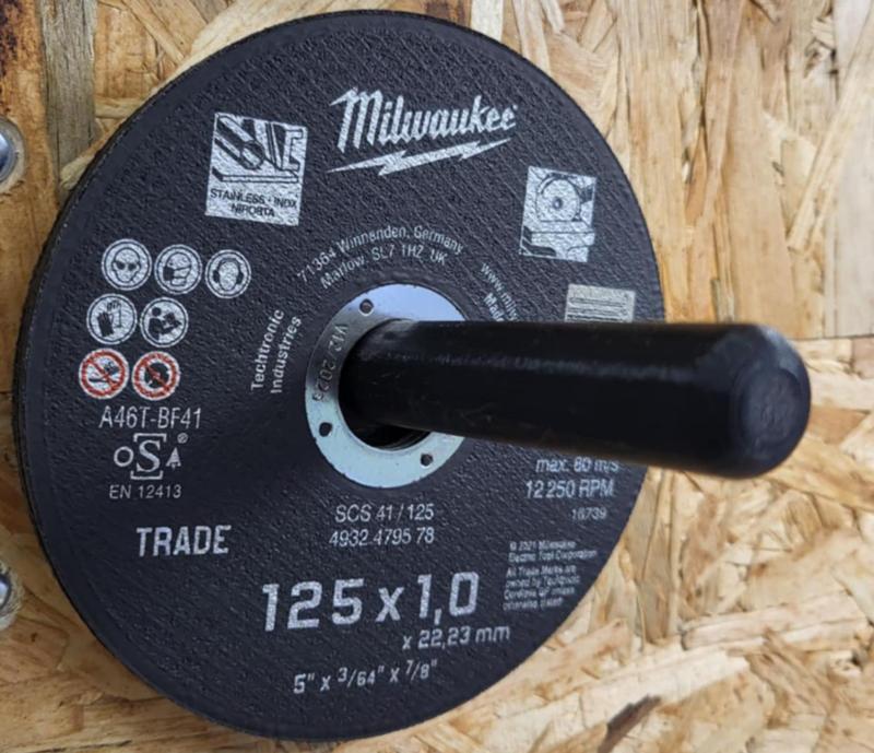 Disc Holder 125mm Workshop