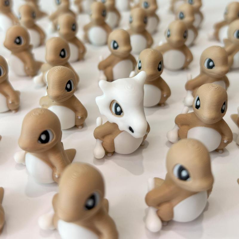 Chibi Cubone (Easy Print No Supports)