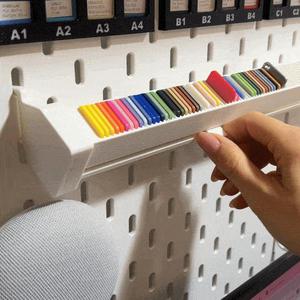 Skadis Swatch Holder for “Linear Filament Swatch”
