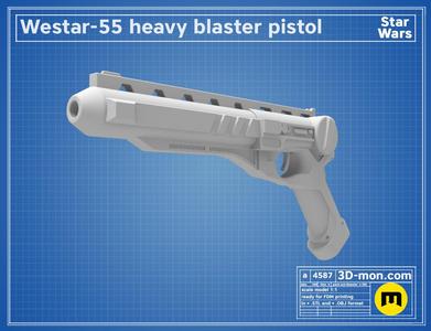 Westar-55 Heavy Blaster Pistol
