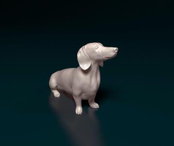 Dachshund 5 figurine