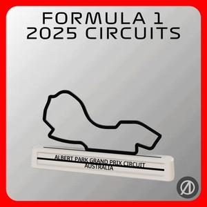 FORMULA 1 2025 CIRCUITS (BASE)   