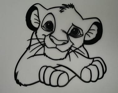 Simba Wall Art #1   