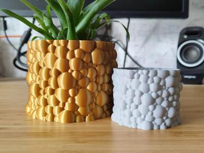 Bubble Gum pot and planter for plants – vase mode