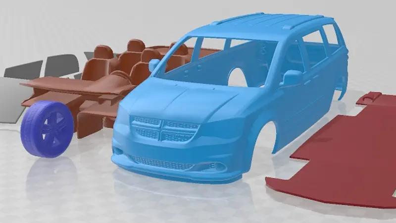 Dodge Grand Caravan 2011 Printable Car