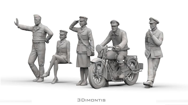 British Pilots and Ground Personnel WW2