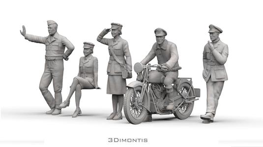 British Pilots and Ground Personnel WW2