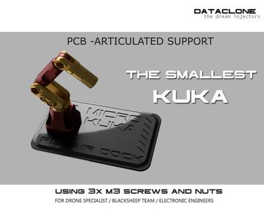 MICRO PCB SUPPORT KUKA ARM - MINIMALIST