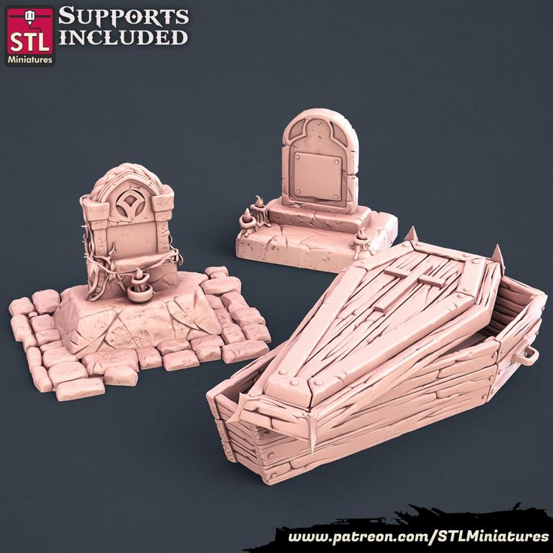 Undertaker Tombs and Cofin