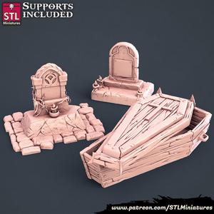 Undertaker Tombs and Cofin
