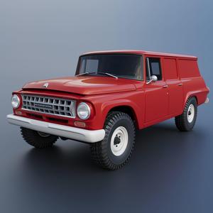 International Travelall  Panel 4×4 1964