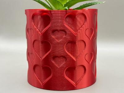 Hearts Plant Pot – Vase Mode Planter