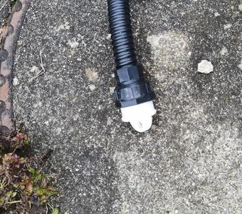 Garden waterpump Hose plug - for winter Thread ->  R 1/4 AG  is  41,9mm   