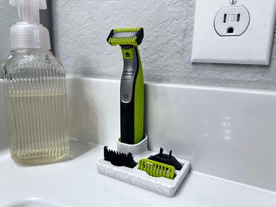 Philips Norelco OneBlade Stand (with attachments)