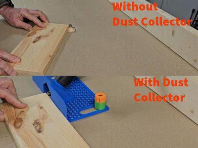 Router Dust Collector and Guide