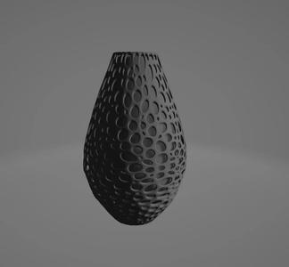 Organic Vase Voronoi